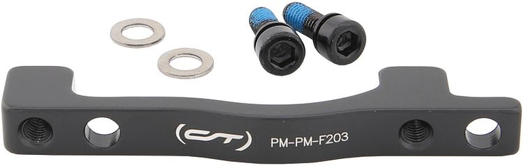 CONTEC Scheibenbremsadapter CDA-PM 160 auf 203 mm schwarz