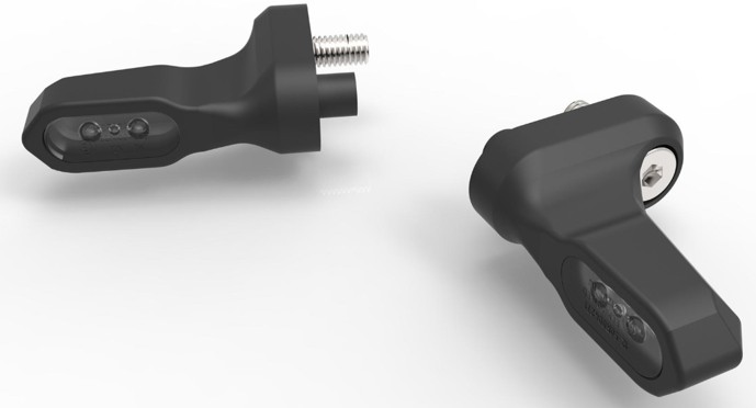 MOTOISM LED Blinker "Sagitta Short-Scrambler" mit Rück- und Bremslicht