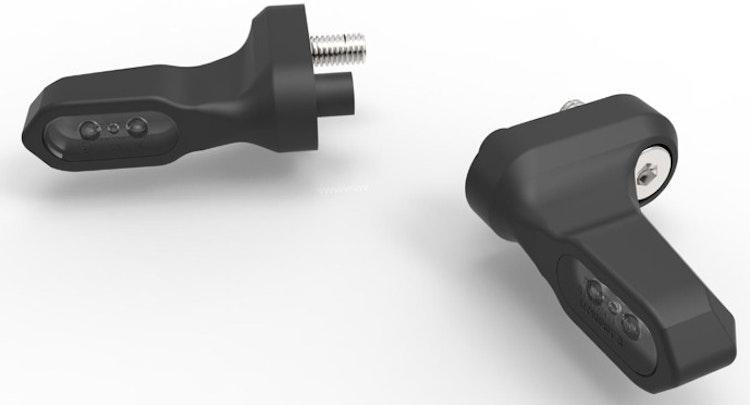 MOTOISM Blinker "Sagitta Short-Scrambler" mit Rück- und Bremslicht