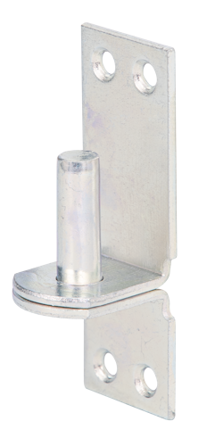 Alberts® Kloben auf Platte, galvanisch verzinkt dickschichtpassiviert.,Dorn ⌀10 mm,Abstand 10 mm,Platte HxB90x30 mm 311155