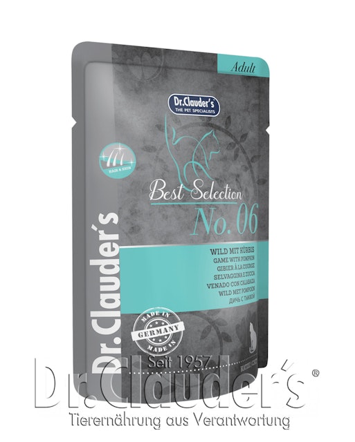 Dr Clauder's Best Selection 85 Gramm KatzennassfutterVorschaubild