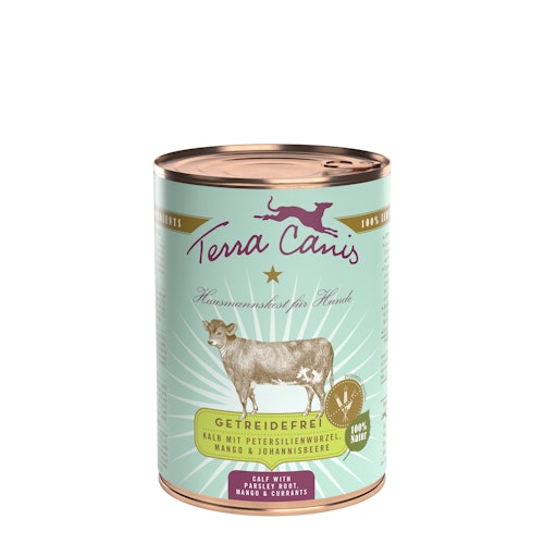 Terra Canis Getreidefrei 400g Dose Hundenassfutter