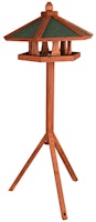 TRIXIE natura Futterhaus mit Ständer ø65x46/145cm braun