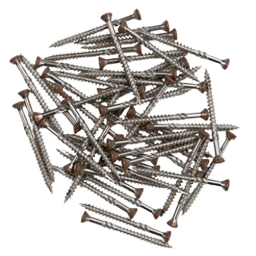 Cobra Fastener Edelstahlschraube A2 farbiger Kopf für Holz-UK VE 50