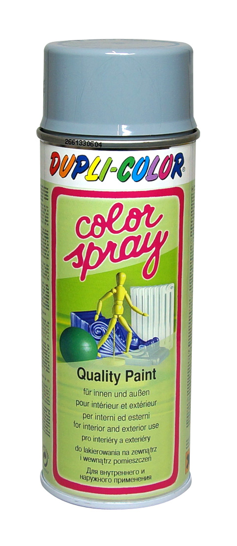 Color-Spray silbergrau glänzend 400ml
