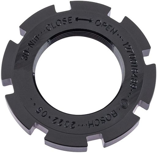 Bosch Befestigungsscheibe (originaler Artikelname fehlt) schwarz
