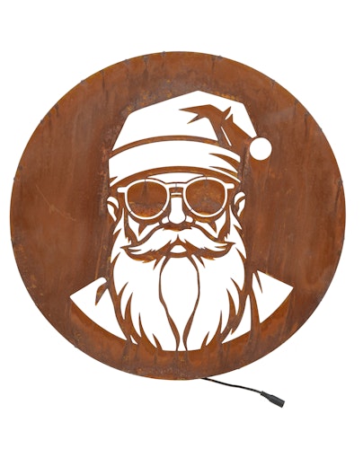 Badeko Wandbild ,,Schneemann-Sepp“ inkl. LED