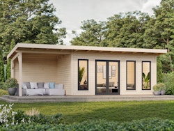 Palmako Gartenhaus Aurelia 15,2+7,9 m² - 44 mm