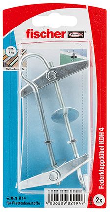 FISCHER Federklappdübel KDH 4 K (2 Stück)