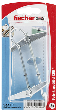 FISCHER Federklappdübel KDH 4 K (2 Stück)