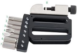 CONTEC Multifunktionswerkzeug Pocket Gadget - PG1 schwarz