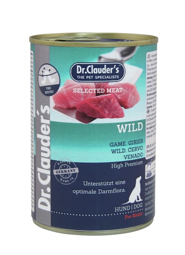 Dr. Clauder's Selected Meat Pre Biotics 400g Dosen Hundenassfutter