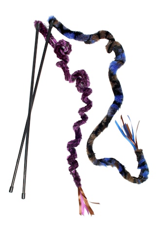 Karlie Katzenangel Plüschrute Katzenspielzeug