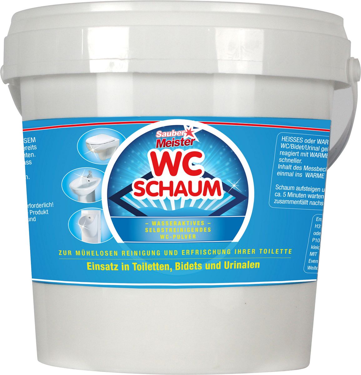 WC Schaum- kraftvoller WC Reiniger 1kg