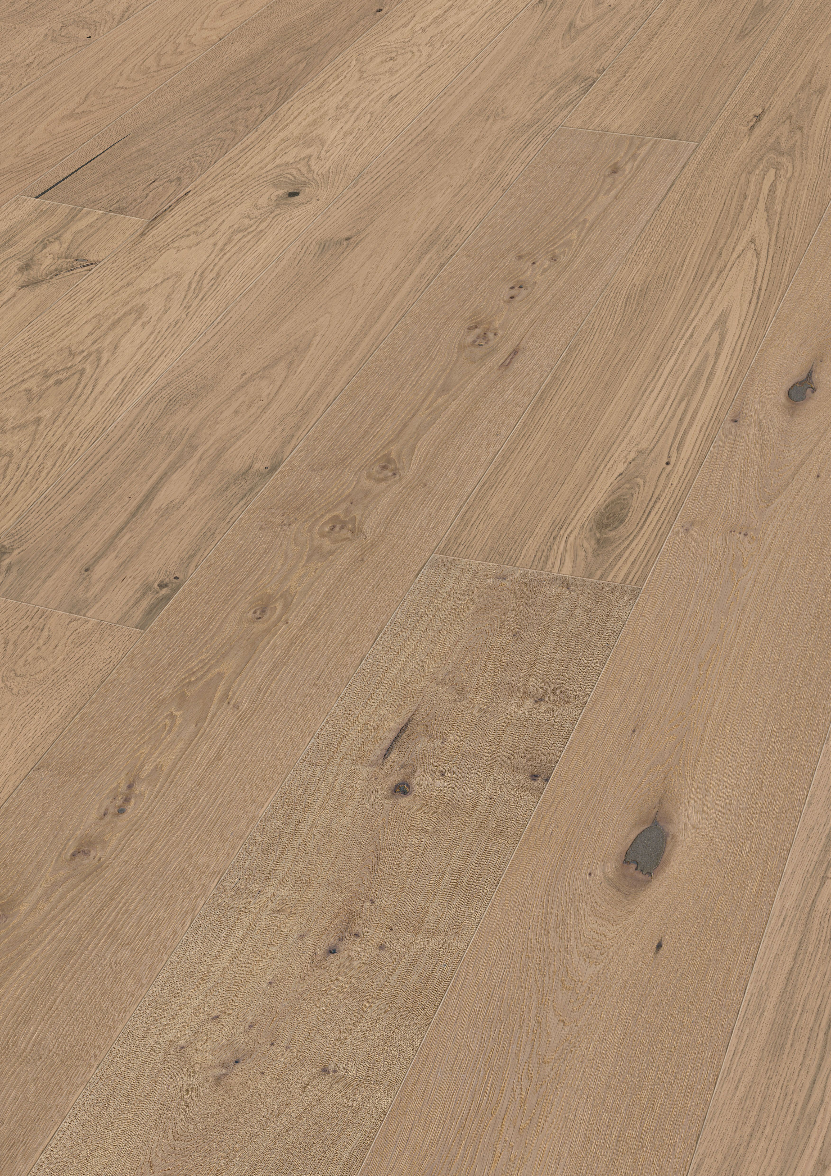 MEISTER Holzboden Natureflex HD 100 2200 x 210 x 8 mm 20018 Eiche authentic greige pure gebürstet ultramattlackiert