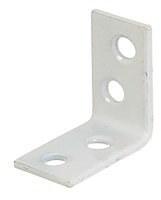 Alberts® Stuhlwinkel weiß beschichtet 25x25x14mmKarte à 4 St.