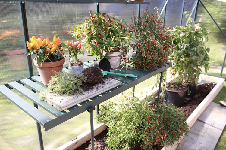 Vitavia abklappbarer Tisch aus Aluminium inkl. Befestigungsmaterial