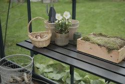 Halls klappbarer Lamellentisch - verschiedene Sektionen