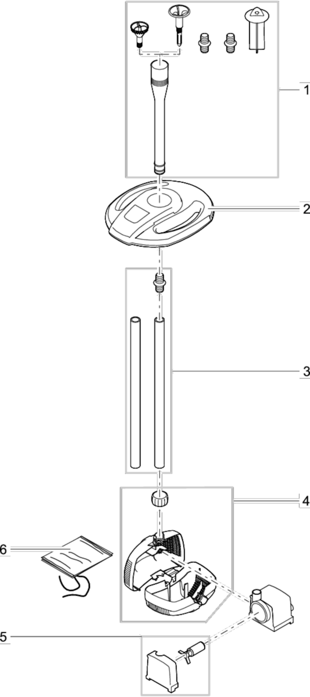 Explosionszeichnung Ersatzteile