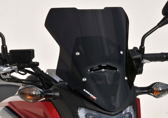 ERMAX Windschutzscheibe Sport Acrylic durchsichtig Schwarz getönt für HONDA NC750X