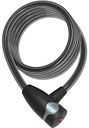 Vorschaubild CONTEC Spiralkabelschloss EcoLoc 185 cm schwarz Ø 12 mm, Sicherheitsstufe: 6