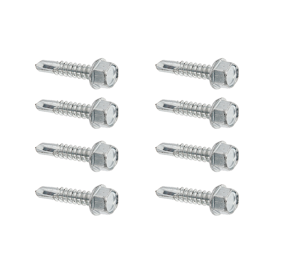 Alberts® Schrauben-Set, zur Befestigung von Zaunfeldern,SB,verzinkt 554439