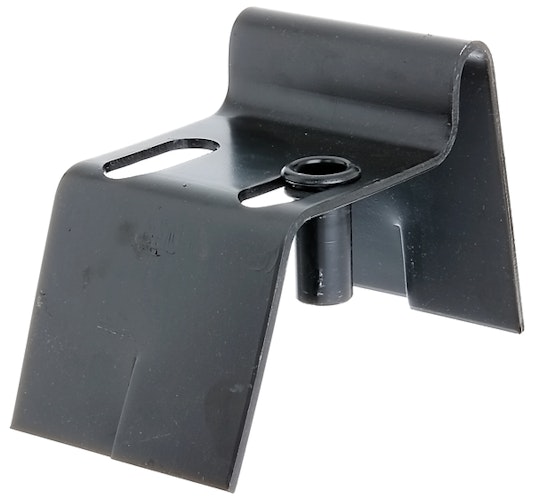 Alberts® Auflaufstütze KTL schwarz zum Einbetonieren Breite 100 mm 