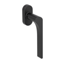 Vorschaubild Griffwerk Fenstergriff VAYA 261 Leaf Light Graphitschwarz R 7x42mm