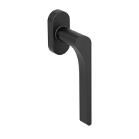 Griffwerk Fenstergriff VAYA 261 Leaf Light Graphitschwarz R 7x42mm