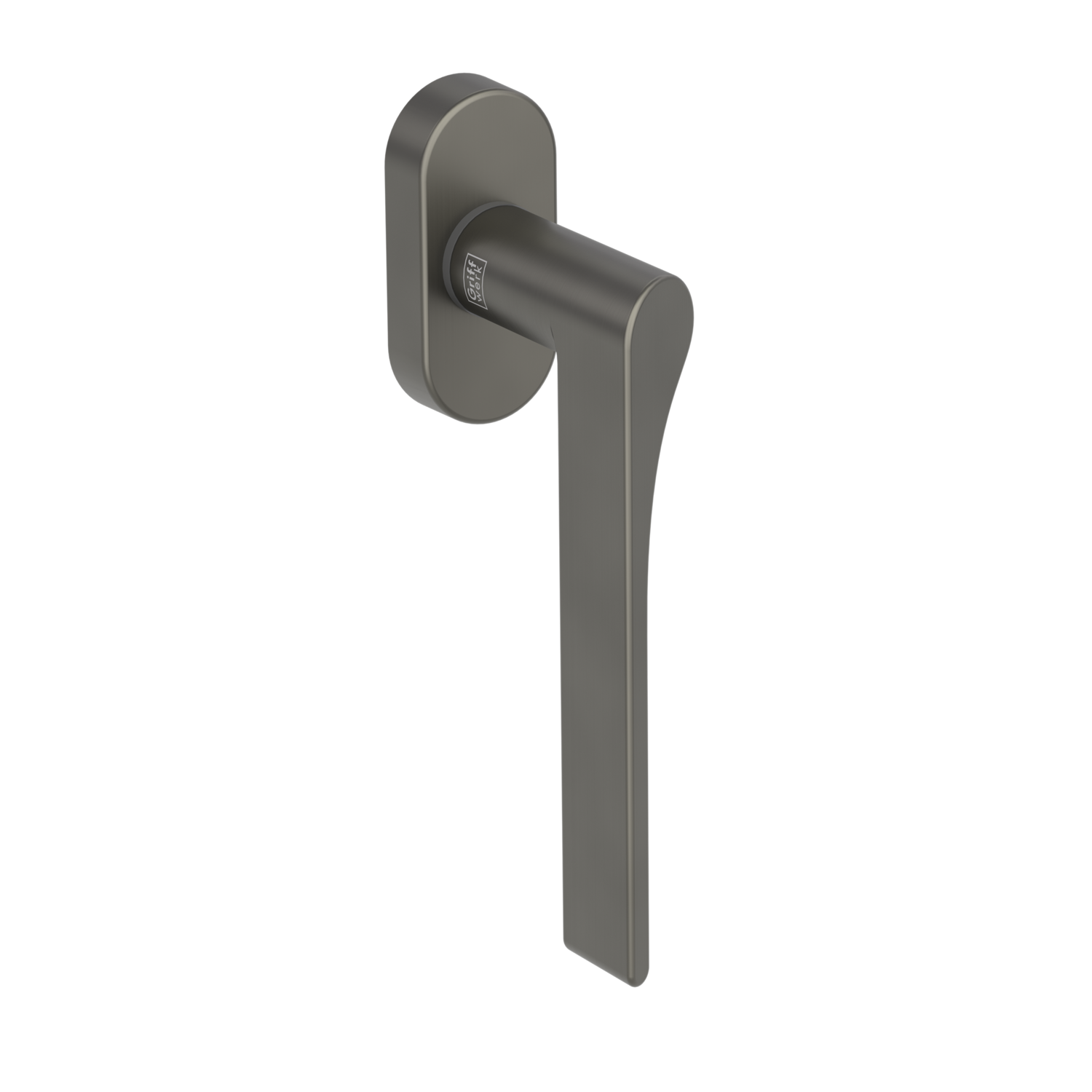 Griffwerk Fenstergriff VAYA 261 Leaf Light Kaschmirgrau L 7x32mm