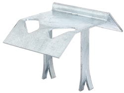 Alberts® Auflaufstütze mit angeschweißter Mauerkralle 125mm