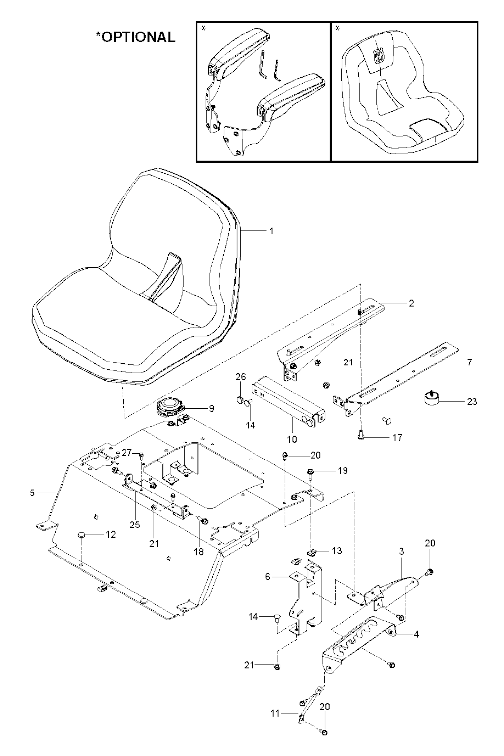 Explosionszeichnung Ersatzteile