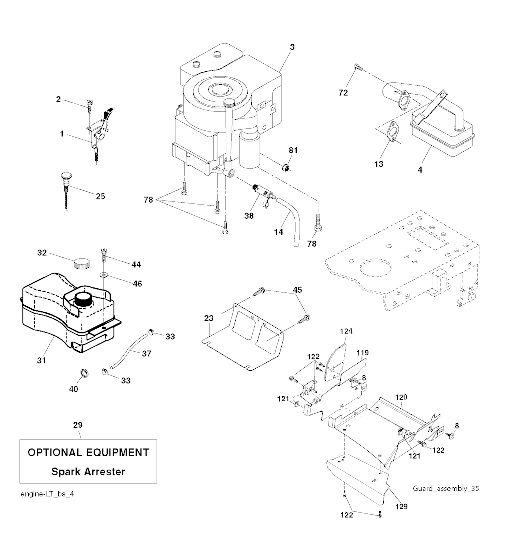 Explosionszeichnung Ersatzteile