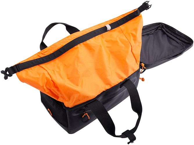 Basil Miles Gepäckträgertasche schwarz orange