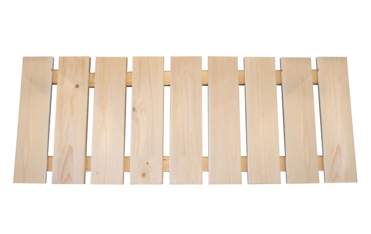 Karibu Bodenrost aus Fichtenholz 46,5 x 100 cm