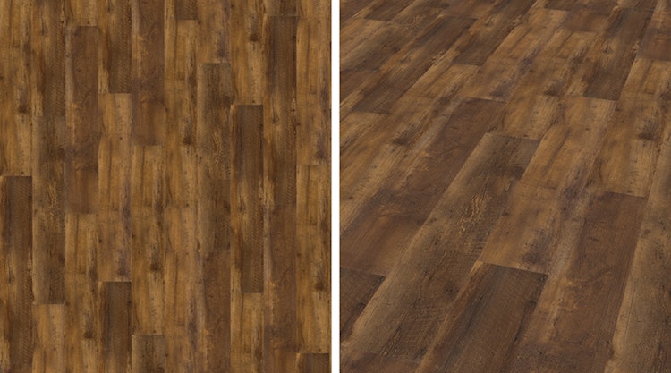 KWG Antigua infinity Country oak Designvinyl Fertigfußboden 120x21 cm