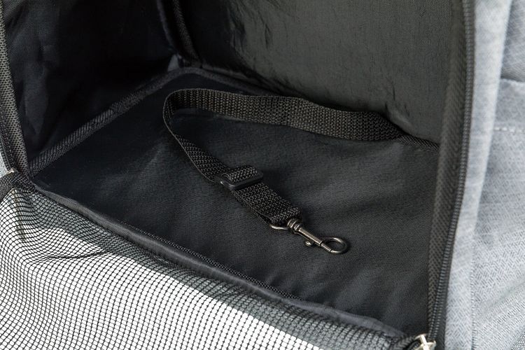 TRIXIE Rucksack Ava, 32 × 42 × 20 cm, grau