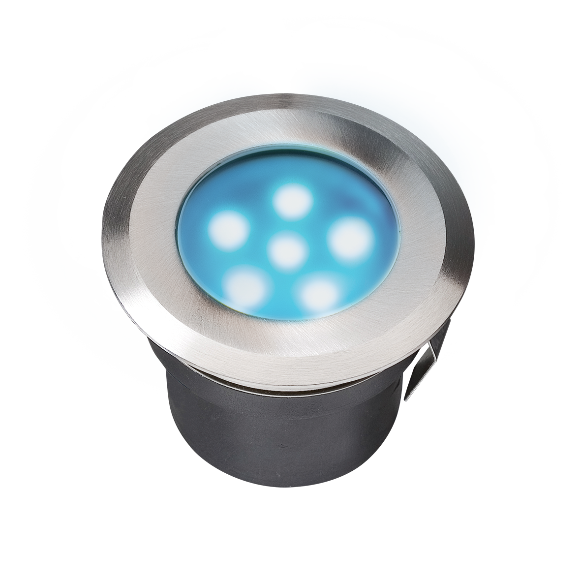 Garden Lights Bodeneinbauleuchte Sirius blau