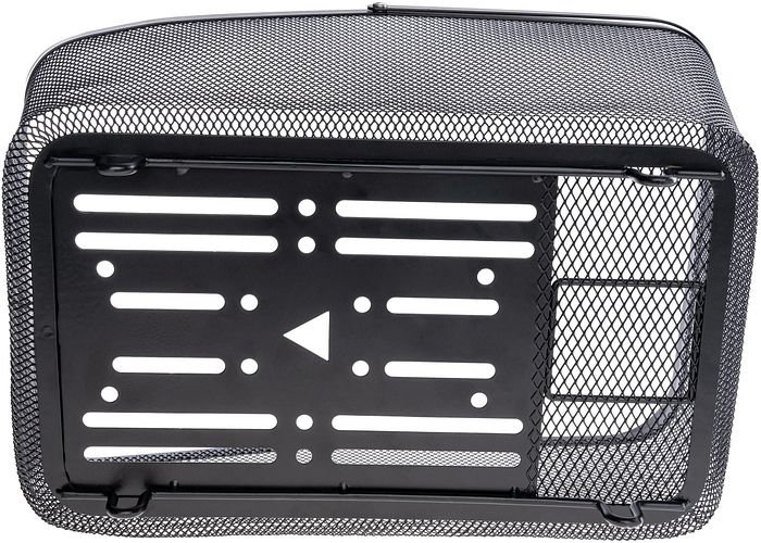 CONTEC Schultaschenkorb Corto Multi hinten schwarz
