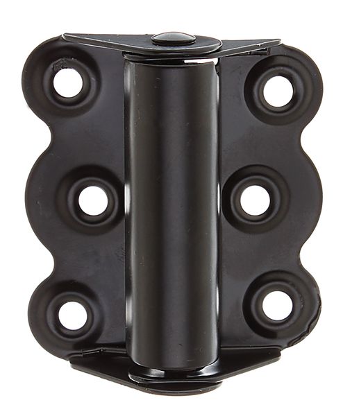 Alberts® Scharnier selbstschließend schwarz beschichtet 70x65 mm Karte à 1 St.