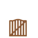 Vorschaubild TraumGarten Raja Einzeltor 98x90 (97) cm