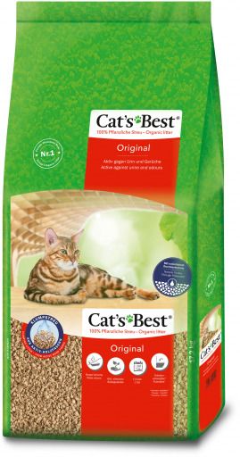 Cat's Best Original 40L Katzenstreu Holz Klumpend und Gerüche Absorbierend - Image 11