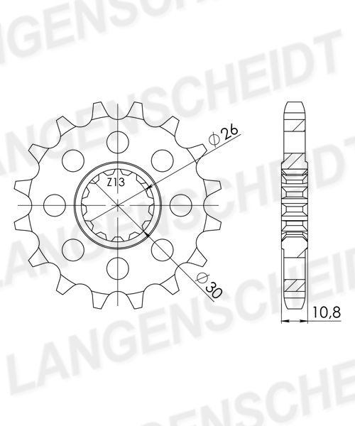 Supersprox Ritzel 530 15Z