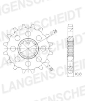Supersprox Ritzel 530 15Z