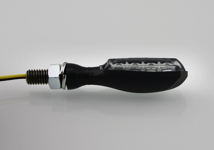 PROTECH Universal LED-Blinker RC-90 Spiegel & Blinker Schwarz für BMW F 900 R,KAWASAKI Ninja 1000 SX,KTM 1290 Super Duke GT