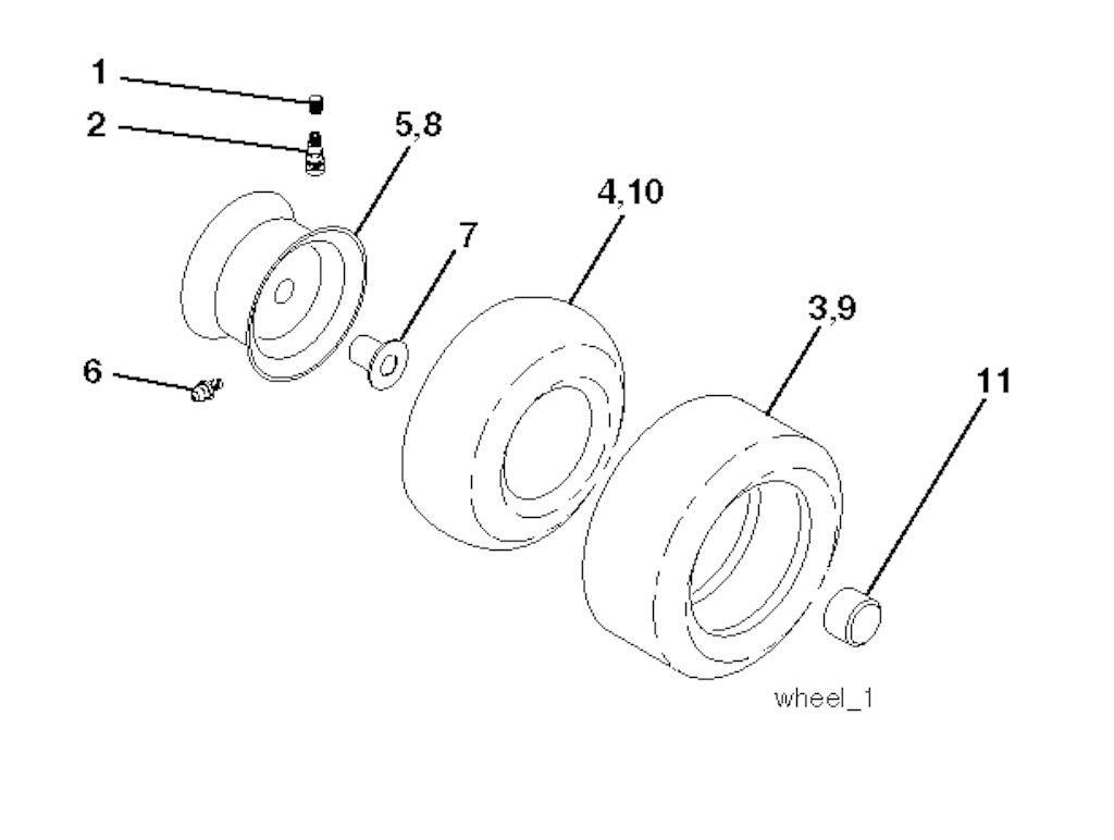Explosionszeichnung Ersatzteile