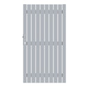 Vorschaubild TraumGarten Squadra Einzeltor 980 x 1800 mm