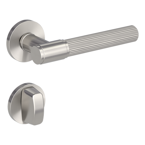 Griffwerk VAYA 136 ARIS fast2fix Fast2Fix Rosetten rund WC Samtgrau