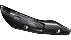 LeoVince Hitzeschutzschild / Carbonabdeckung