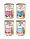 Vorschaubild animonda Carny Adult 24 x 400g Mixpaket (Pute&Shrimps,Rind&Kabeljau,Pute&Lamm,Huhn&Lachs) Katzennassfutter